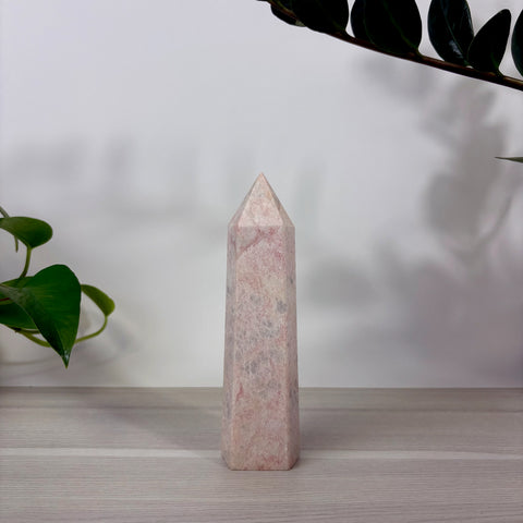 Imperfect Pink Opal Tower
