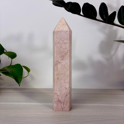 Imperfect Pink Opal Tower