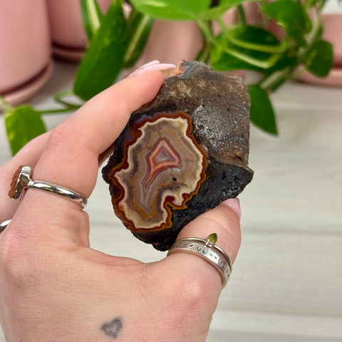 Indi Moroccan Agate Q 7 - Kenna's Crystals from TikTok