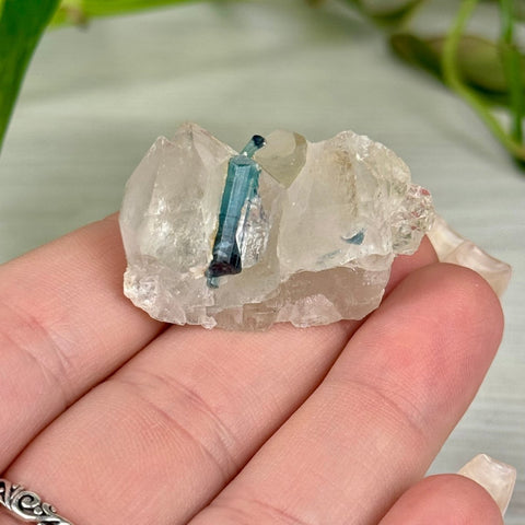 Indicolite Tourmaline Specimen N 14 - Kenna's Crystals from TikTok