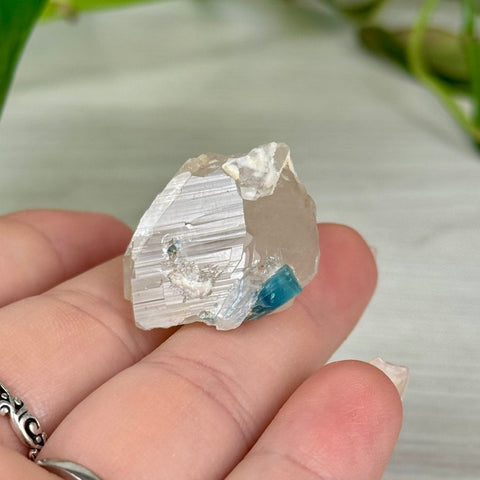 Indicolite Tourmaline Specimen V 22 - Kenna's Crystals from TikTok