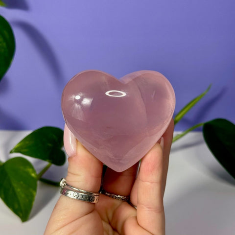 Jelly Star Rose Quartz Heart 133 11 - Kenna's Crystals from TikTok