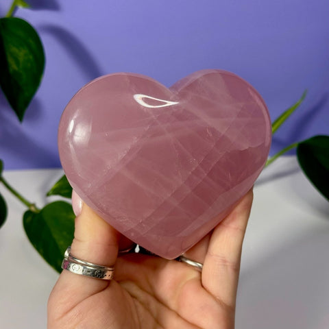Jelly Star Rose Quartz Heart 188 13 - Kenna's Crystals from TikTok