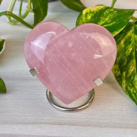 Jelly Star Rose Quartz Heart 188 13 - Kenna's Crystals from TikTok