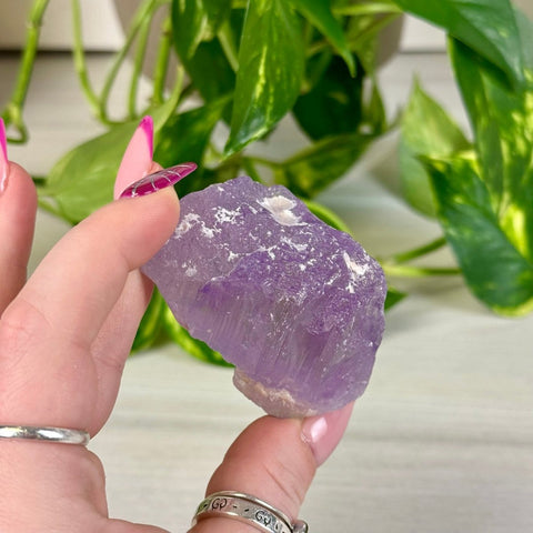 Juicy Cotton Candy Kunzite C 4 - Kenna's Crystals from TikTok