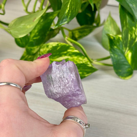 Juicy Cotton Candy Kunzite J 8 - Kenna's Crystals from TikTok