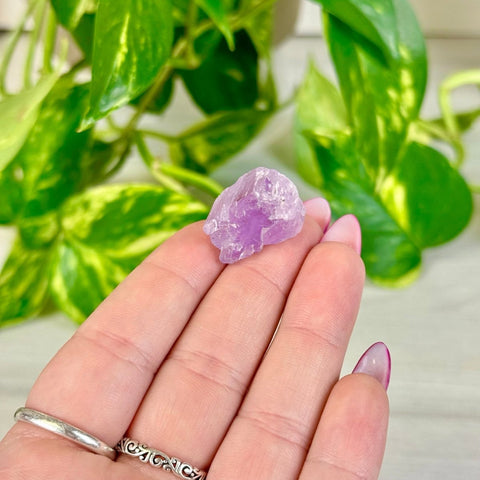 Juicy Cotton Candy Kunzite S 17 - Kenna's Crystals from TikTok