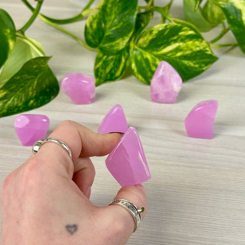 Juicy Pink Aragonite Free Form 22 2 - Kenna's Crystals from TikTok