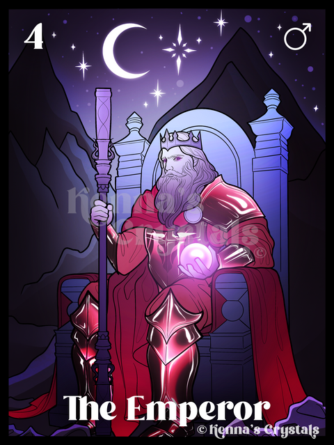 Hand-Drawn Collectible The Emperor