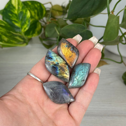 Labradorite Cabochon 1 - Kenna's Crystals from TikTok