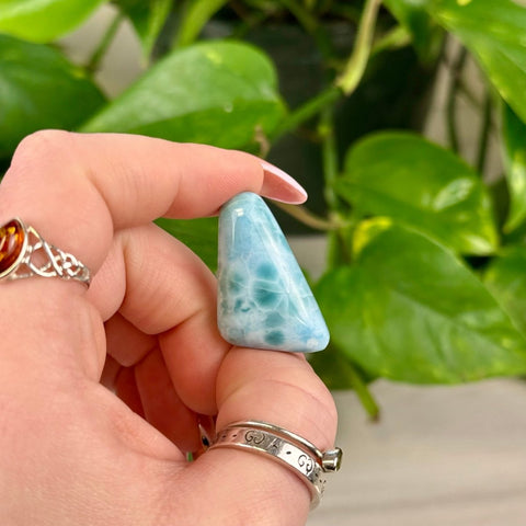 Larimar Cabochon 77 2 - Kenna's Crystals from TikTok