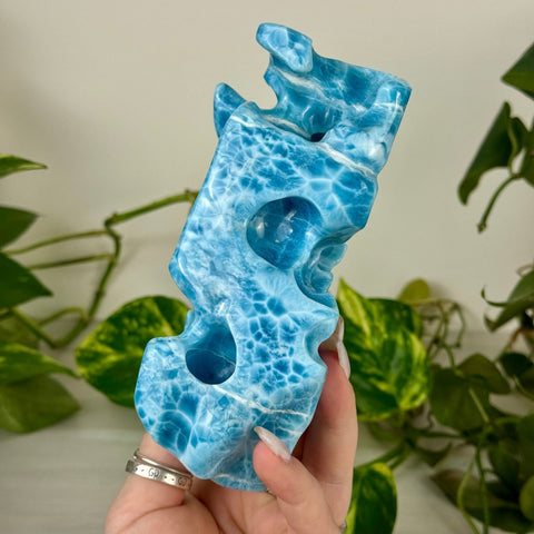 Larimar Free Form - A 7 - Kenna's Crystals from TikTok