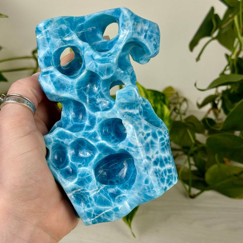 Larimar Free Form - A 9 - Kenna's Crystals from TikTok