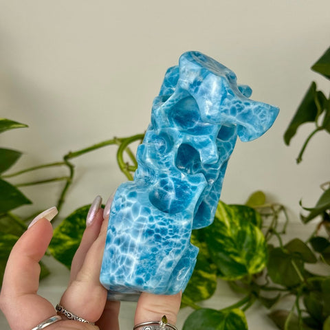 Larimar Free Form - A 6 - Kenna's Crystals from TikTok