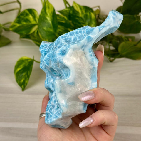 Larimar Free Form - B 5 - Kenna's Crystals from TikTok