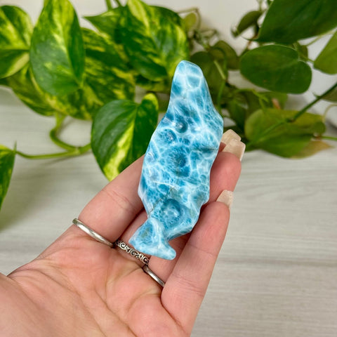 Larimar Free Form - D 6 - Kenna's Crystals from TikTok