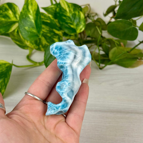 Larimar Free Form - D 7 - Kenna's Crystals from TikTok