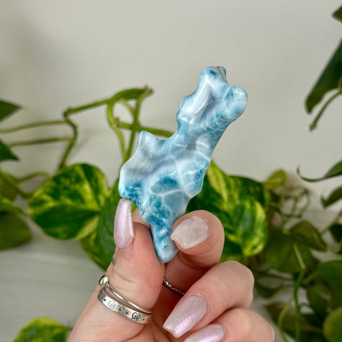 Larimar Free Form - F 4 - Kenna's Crystals from TikTok