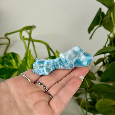 Larimar Free Form - F 2 - Kenna's Crystals from TikTok