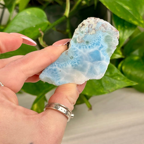 Larimar Slab 44 5 - Kenna's Crystals from TikTok