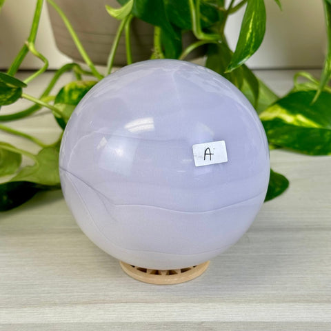 Lavender Fluorite Sphere A 1 - Kenna's Crystals from TikTok