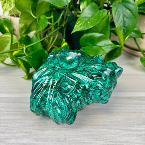 Lavish Malachite Sphere Stand A 2 - Kenna's Crystals from TikTok