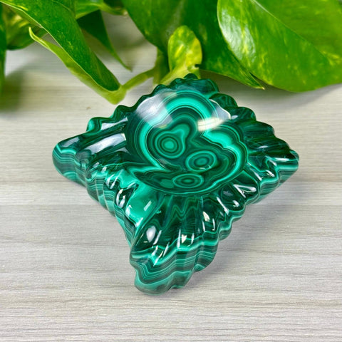 Lavish Malachite Sphere Stand D 8 - Kenna's Crystals from TikTok
