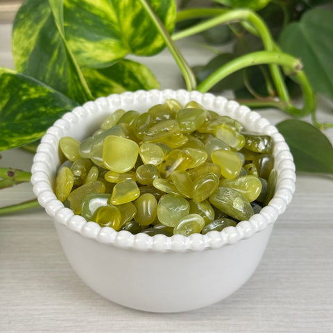 Lemon Jade Chips (100g) 1 - Kenna's Crystals from TikTok