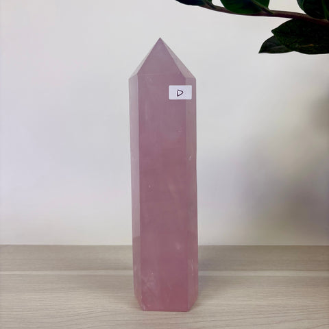 Lilac Rose Quartz Tower