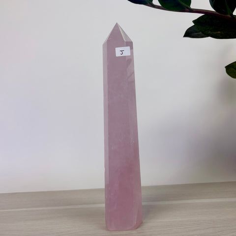 Lilac Rose Quartz Tower