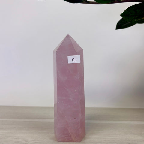 Lilac Rose Quartz Tower