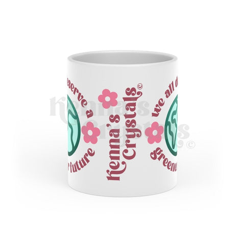 Love Potion Mug Bloom Mug 11oz White 2 - Kenna's Crystals from TikTok