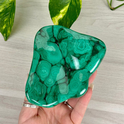 Malachite Free Form 166 2 - Kenna's Crystals from TikTok