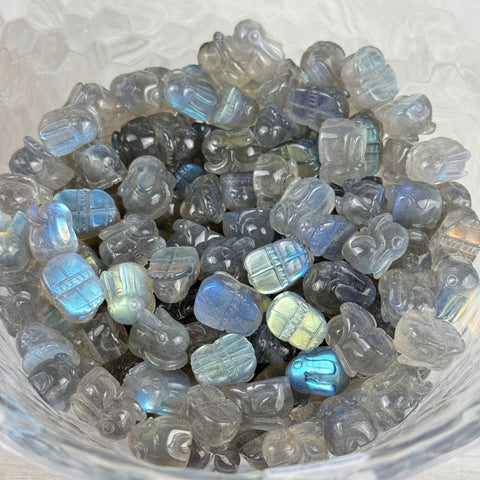 Mini AAA Labradorite Bunny 33 2 - Kenna's Crystals from TikTok