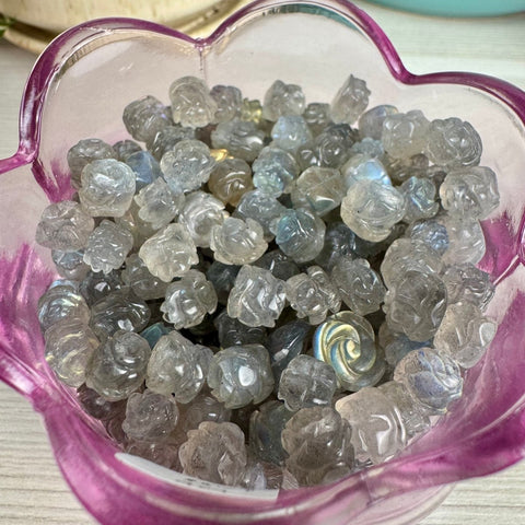 Mini AAA Labradorite Flower 2 - Kenna's Crystals from TikTok