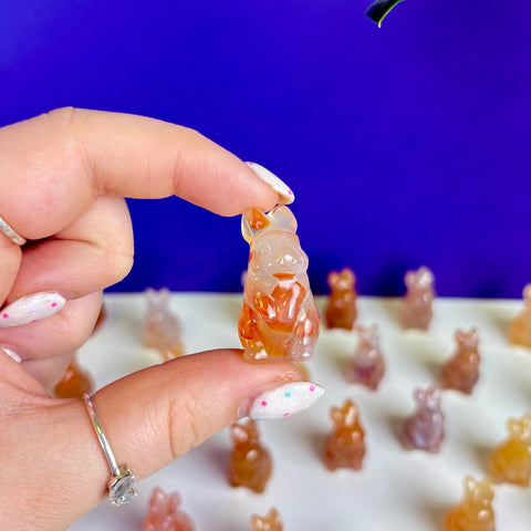 Mini Agate Bunny