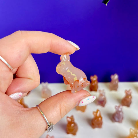 Mini Agate Bunny