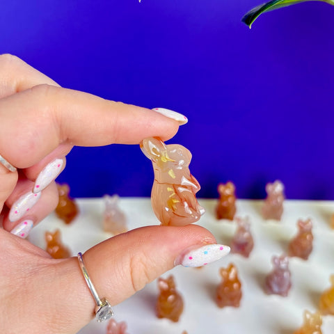 Mini Agate Bunny