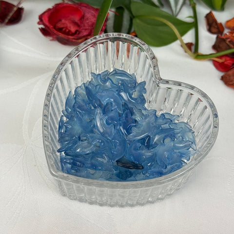 Mini Aquamarine Sea Creature 2 - Kenna's Crystals from TikTok