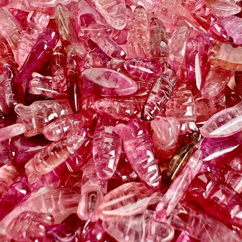 Mini Pink Tourmaline Carrot 11 2 - Kenna's Crystals from TikTok