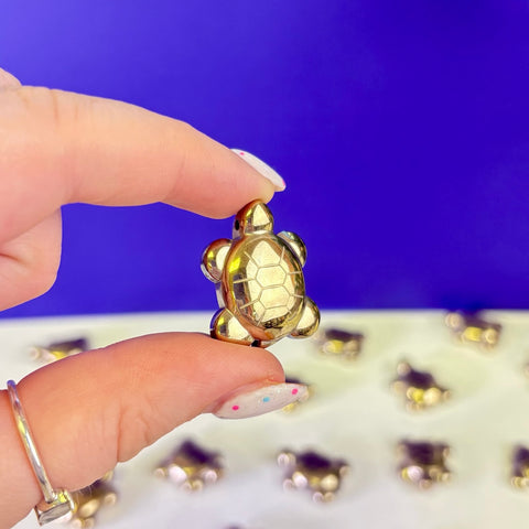 Mini Pyrite Turtle