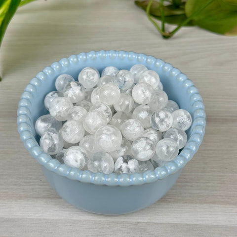 Mini Snowflake Lodolite Sphere 2 - Kenna's Crystals from TikTok