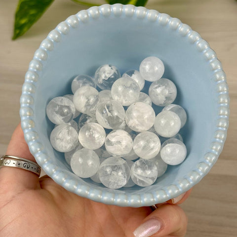 Mini Snowflake Lodolite Sphere 44 3 - Kenna's Crystals from TikTok