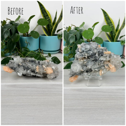 Minimalist Acrylic Stand Large 3 - Kenna's Crystals from TikTok