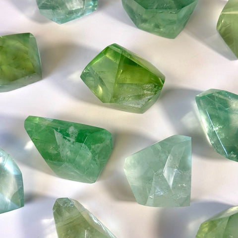 Misfit Green Apple Fluorite Gusher 44 3 - Kenna's Crystals from TikTok