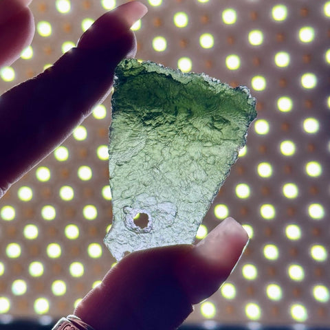 Moldavite Specimen F 13 - Kenna's Crystals from TikTok