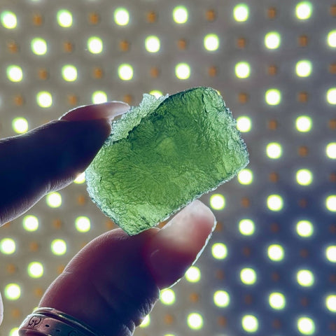 Moldavite Specimen F 21 - Kenna's Crystals from TikTok