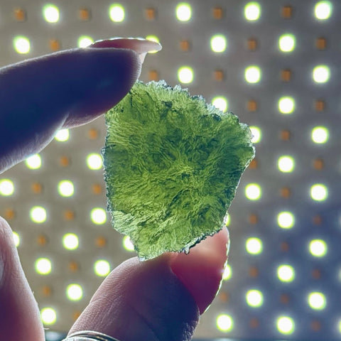 Moldavite Specimen F 28 - Kenna's Crystals from TikTok