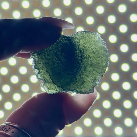 Moldavite Specimen F 8 - Kenna's Crystals from TikTok