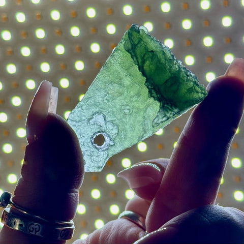Moldavite Specimen F 14 - Kenna's Crystals from TikTok